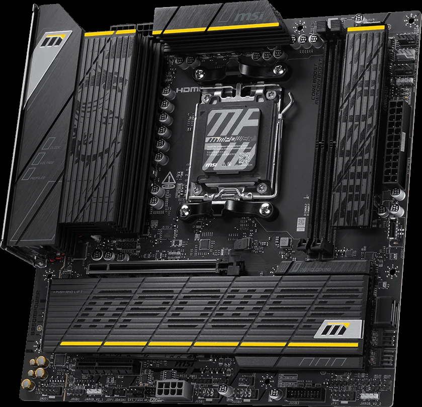 Mainboard MSI B850MPOWER - 2 Khe RAM DDR5 - AM5 - NEW