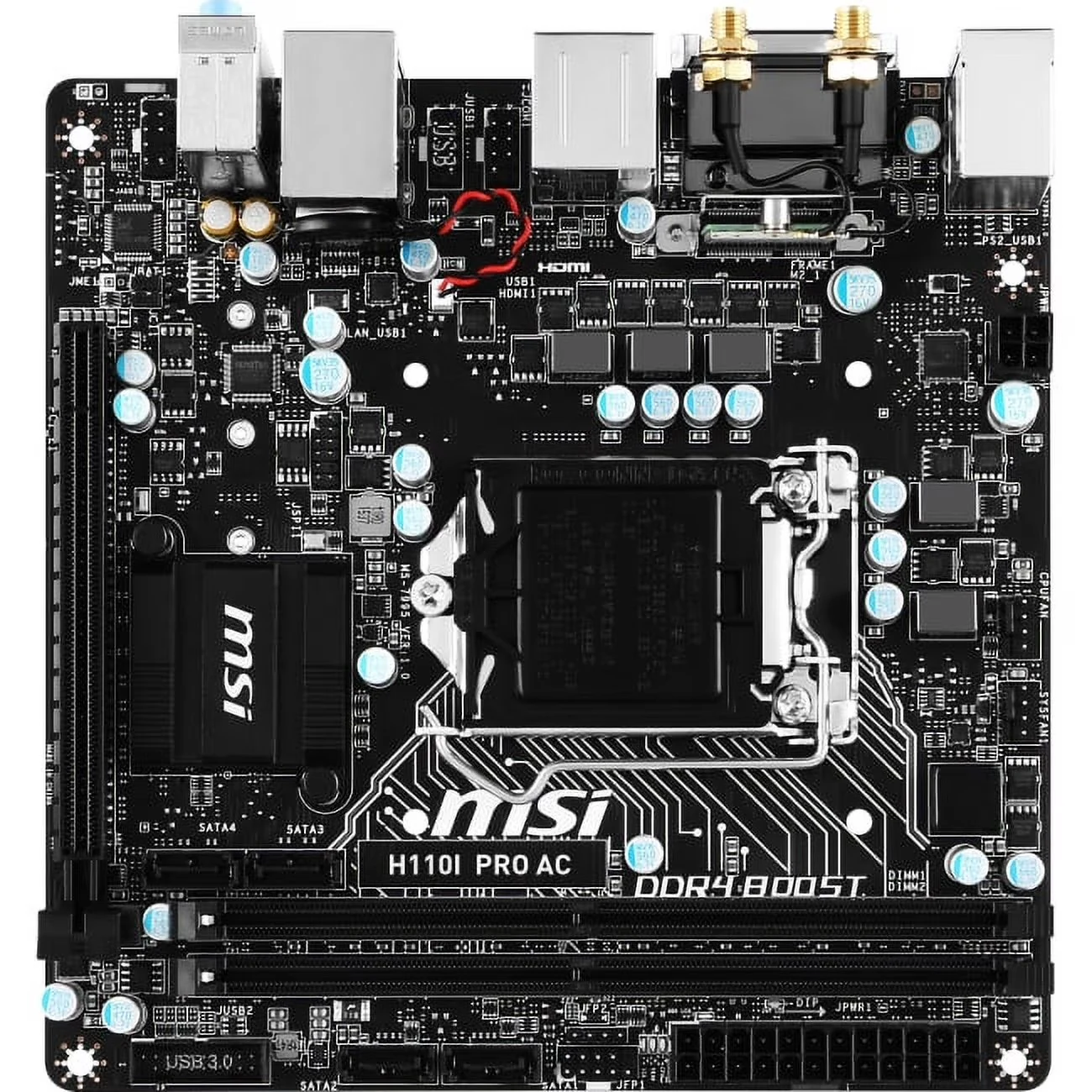 Mainboard MSI H110I PRO AC - LGA 1151 - NEW