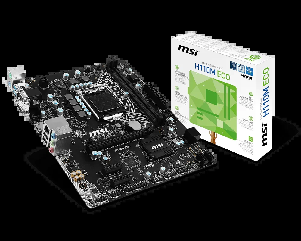 Mainboard MSI H110M ECO - LGA 1151 - NEW