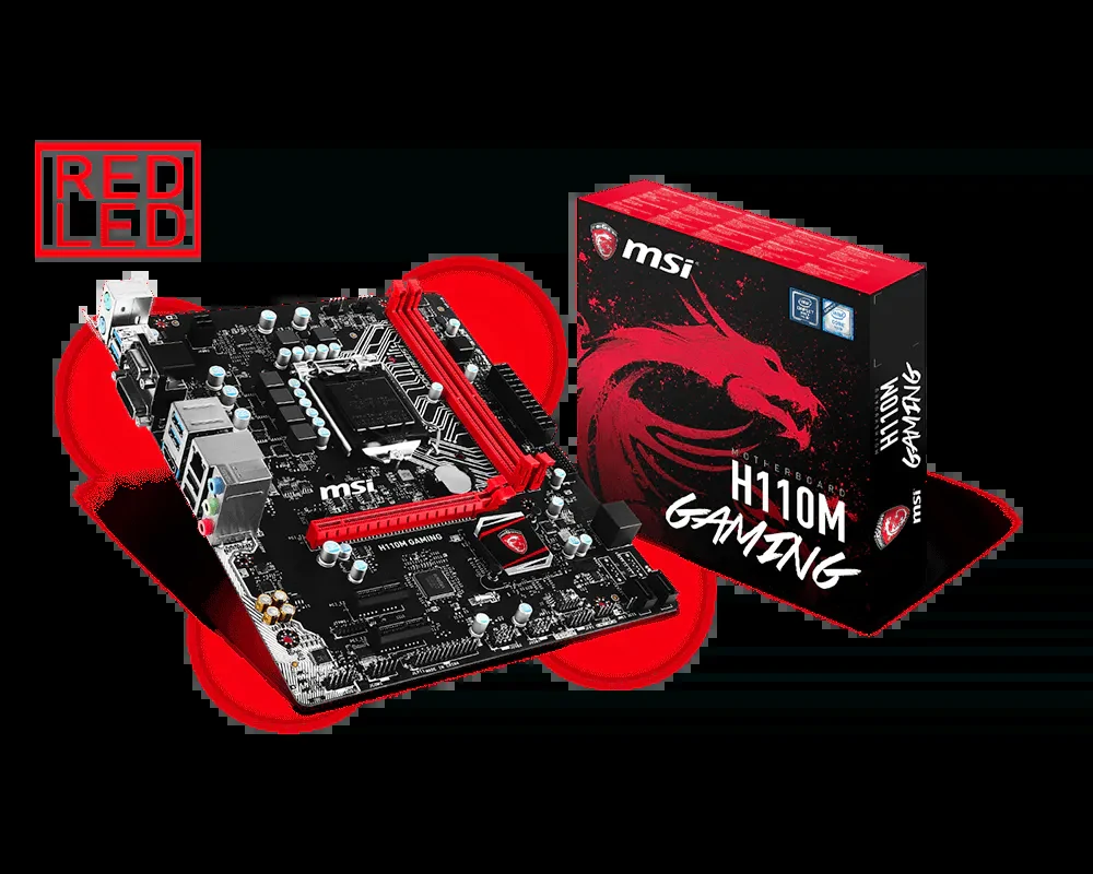 Mainboard MSI H110M ECO - LGA 1151 - NEW