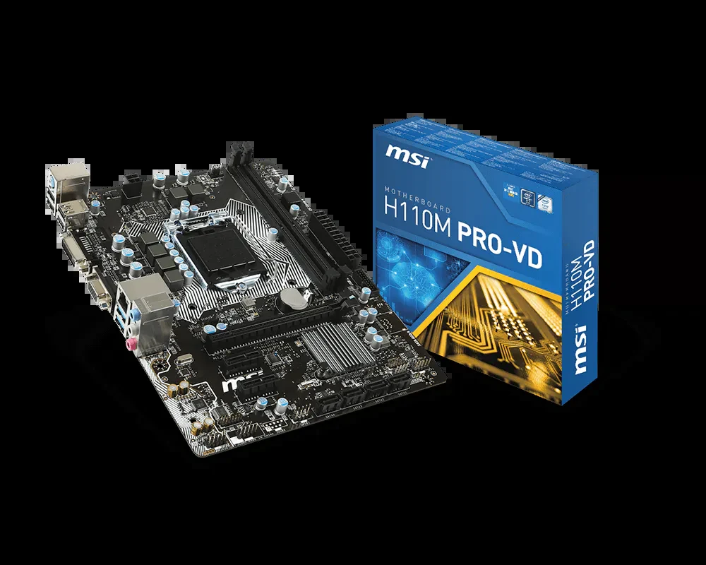 Mainboard MSI H110M PRO-VD - LGA 1151 - NEW