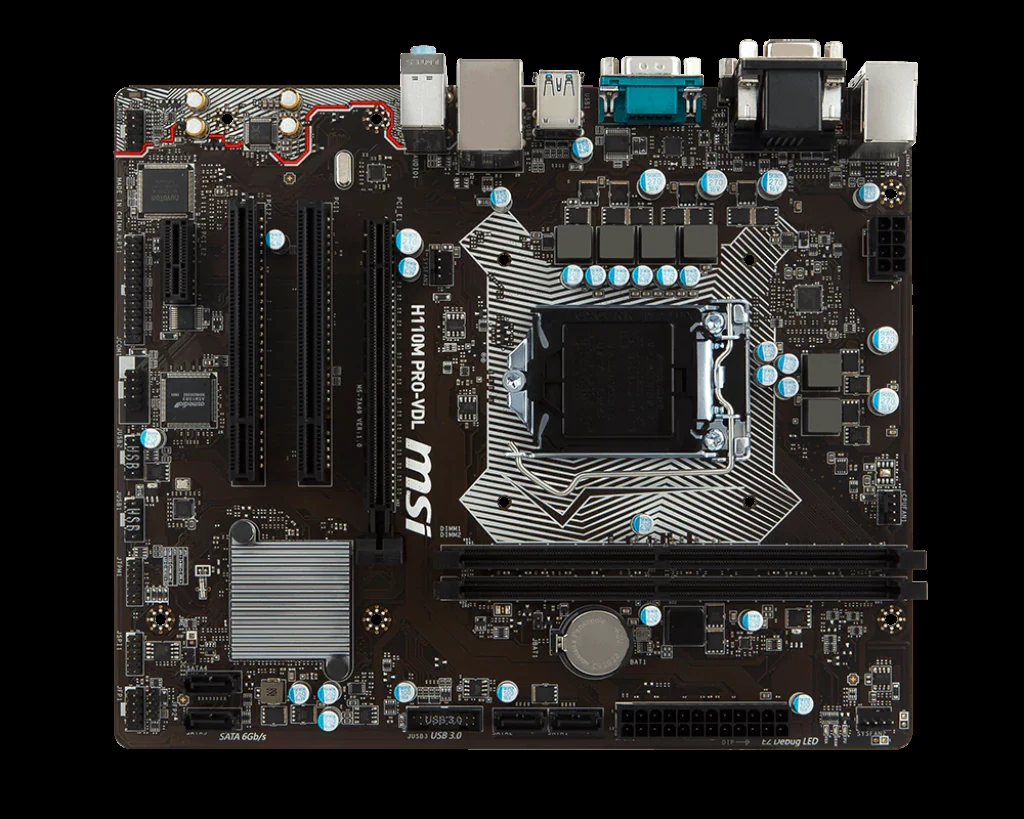 Mainboard MSI H110M PRO-VD - LGA 1151 - NEW