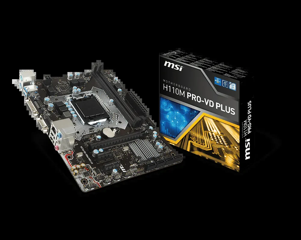 Mainboard MSI H110M PRO-VD PLUS - LGA 1151 - NEW