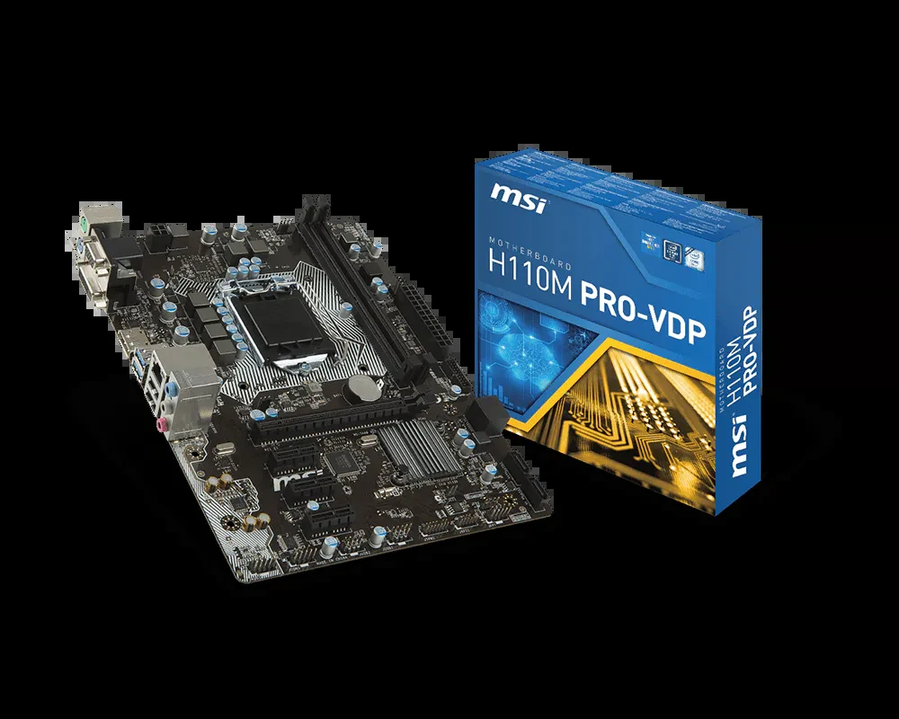 Mainboard MSI H110M PRO-VD PLUS - LGA 1151 - NEW
