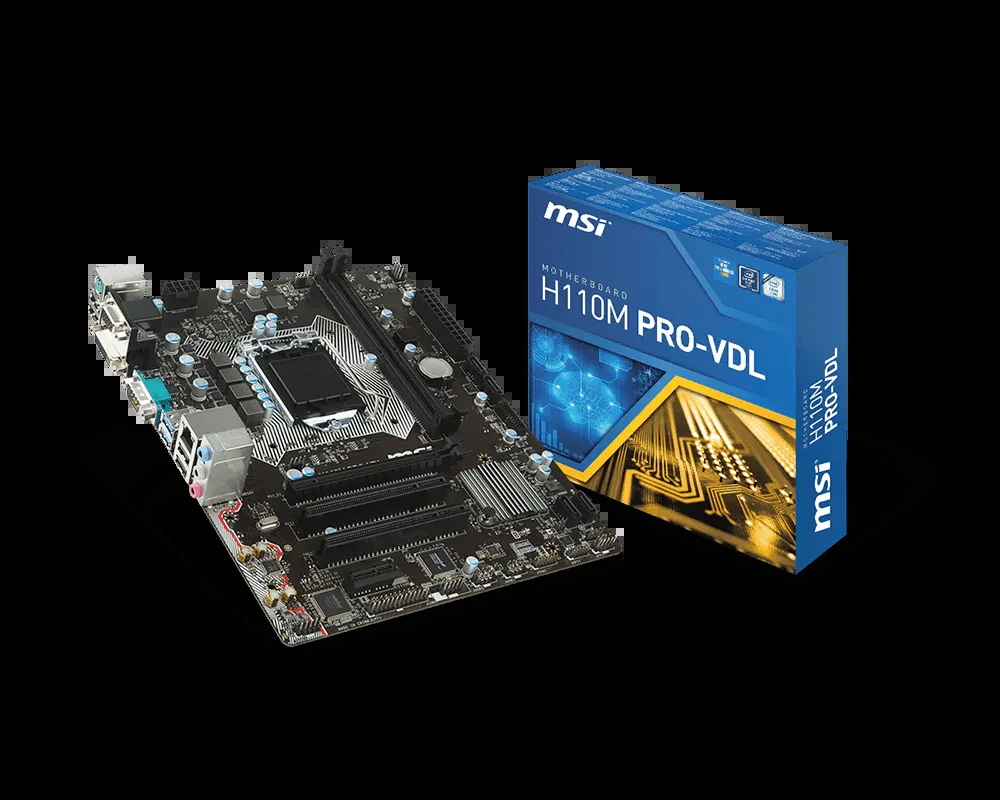 Mainboard MSI H110M PRO-VDL - LGA 1151 - NEW