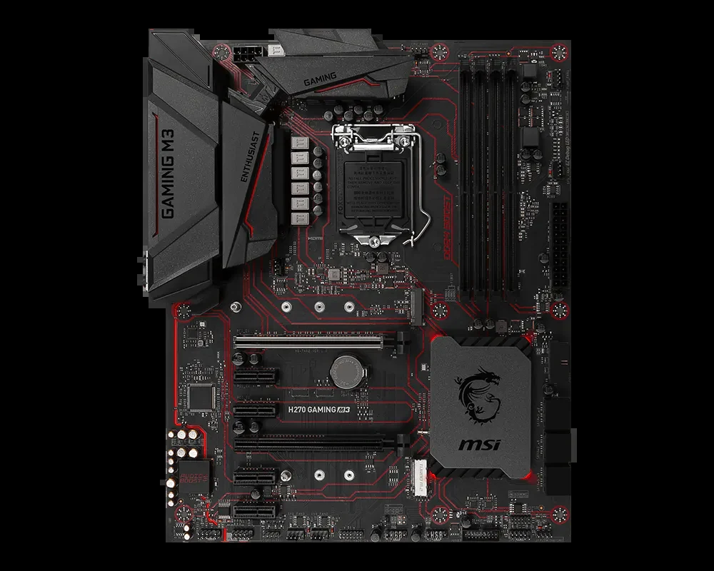Mainboard MSI H270 GAMING M3 - LGA 1151 - NEW