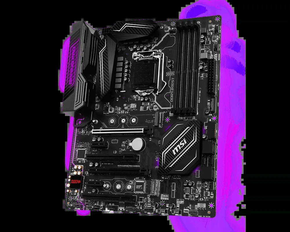 Mainboard MSI H270 GAMING PRO CARBON - LGA 1151 - NEW