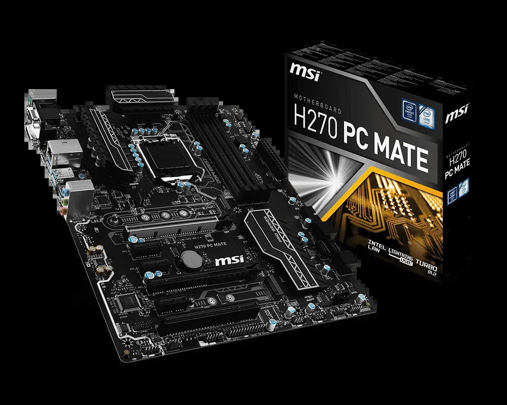 Mainboard MSI H270 PC MATE - LGA 1151 - NEW