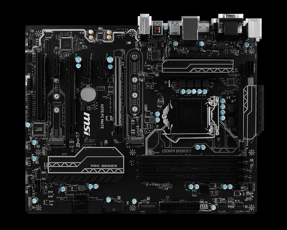 Mainboard MSI H270 PC MATE - LGA 1151 - NEW