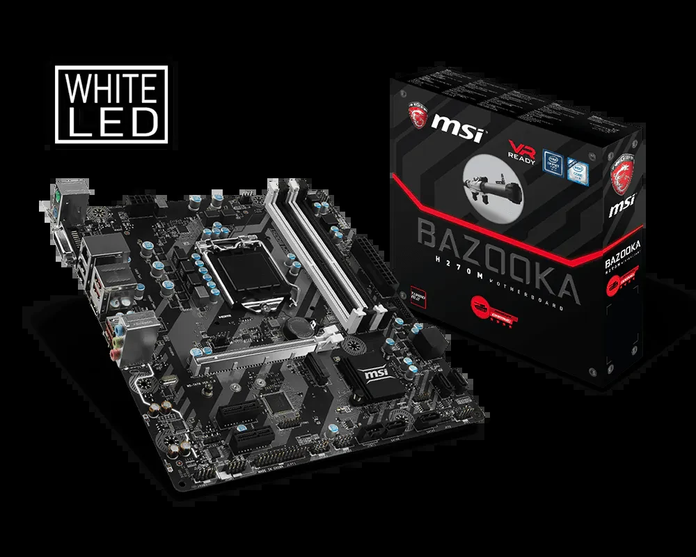 Mainboard MSI H270M BAZOOKA - LGA 1151 - NEW