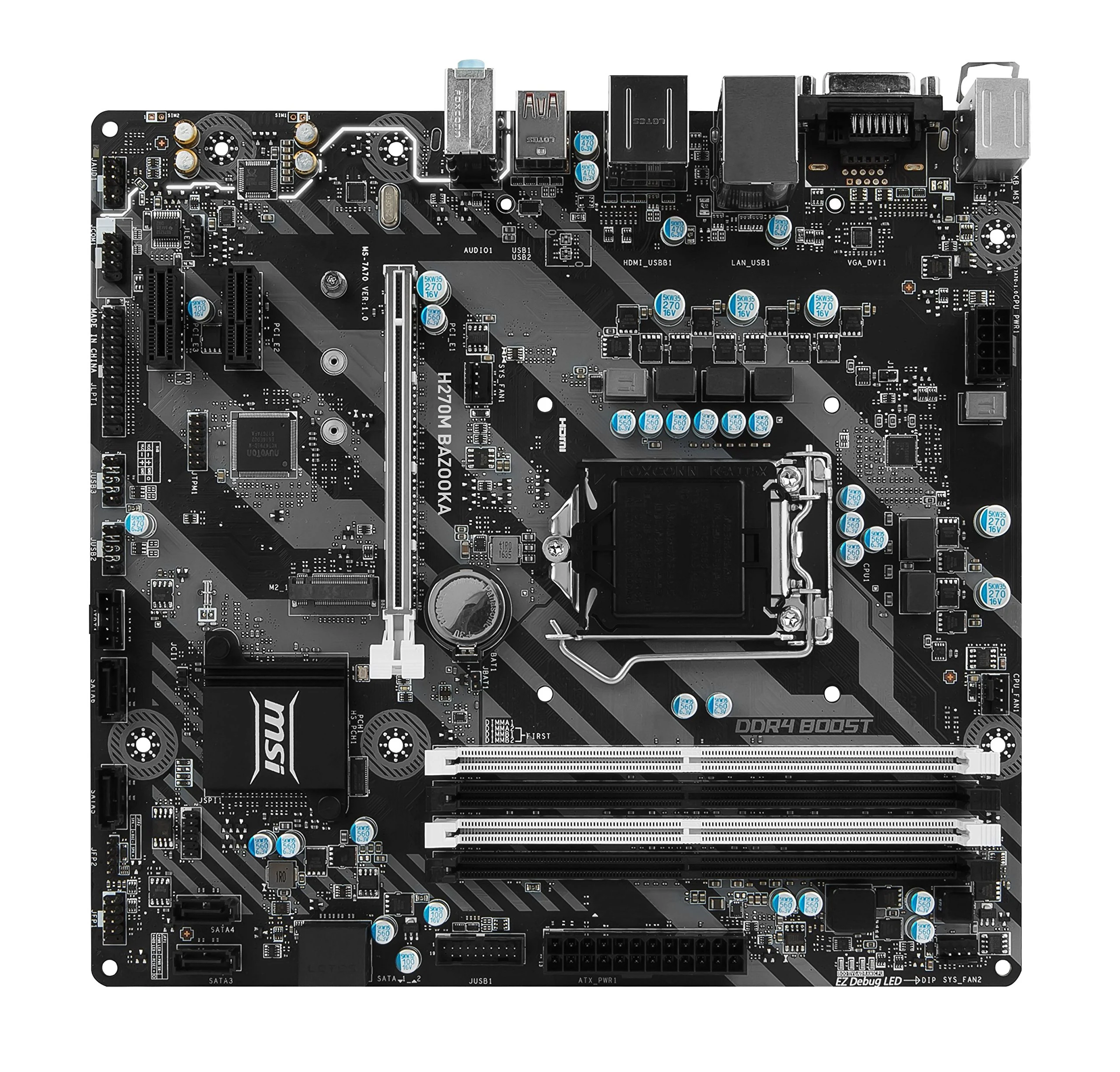 Mainboard MSI H270M BAZOOKA - LGA 1151 - NEW