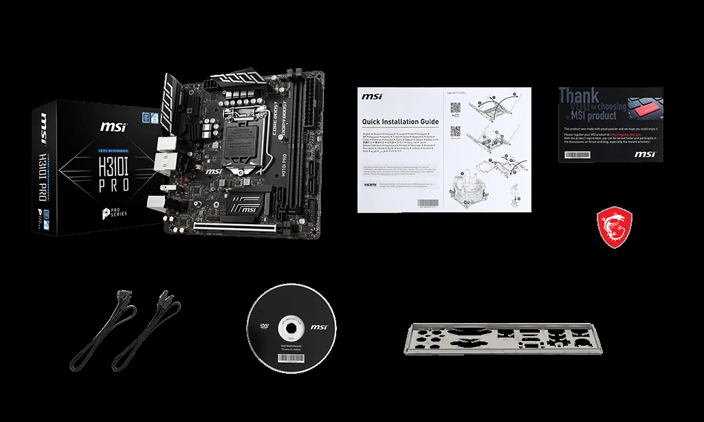 Mainboard MSI H310I PRO - LGA 1151 - NEW