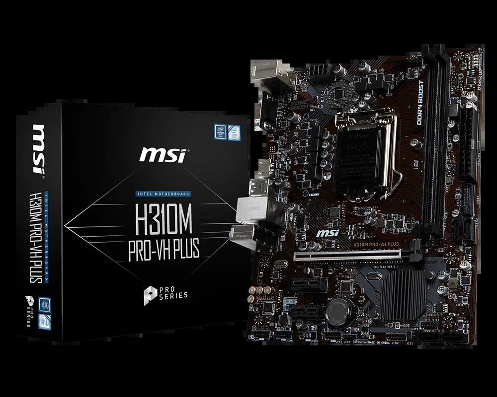 Mainboard MSI H310M GAMING PLUS - LGA 1151 - NEW