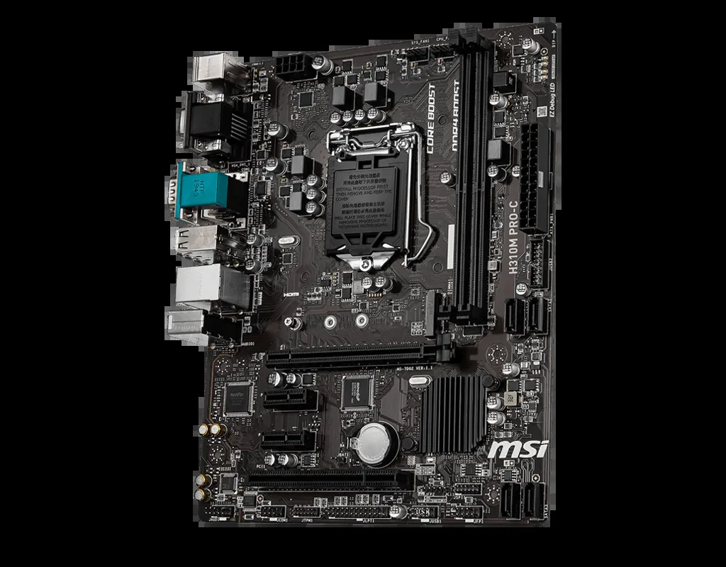 Mainboard MSI H310M PRO-C - LGA 1151 - NEW