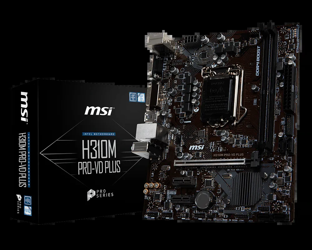 Mainboard MSI H310M PRO-VD - LGA 1151 - NEW