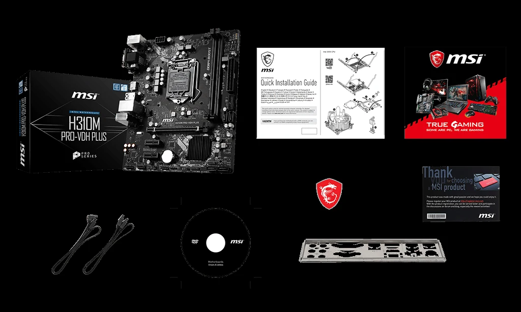 Mainboard MSI H310M PRO-VDH - LGA 1151 - NEW