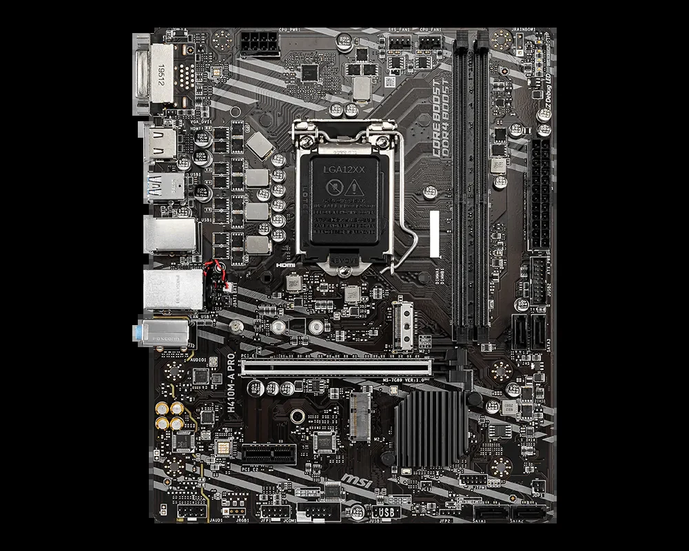 Mainboard MSI H410M-A PRO - LGA 1200 - NEW