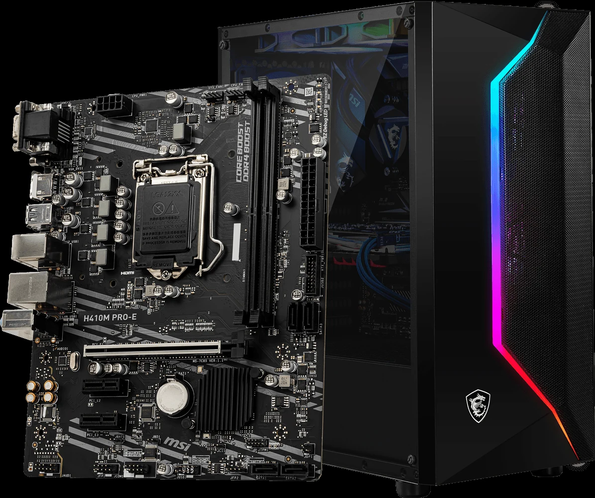 Mainboard MSI H410M PRO-E - LGA 1200 - NEW
