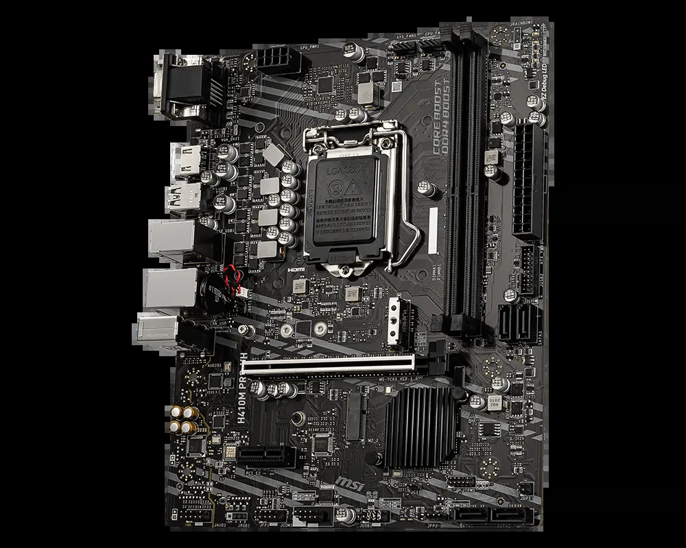 Mainboard MSI H410M PRO-VDH - LGA 1200 - NEW