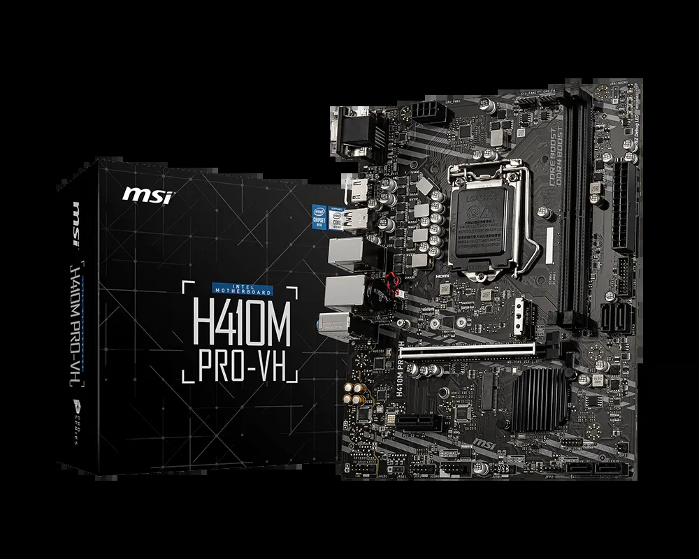 Mainboard MSI H410M PRO-VDH - LGA 1200 - NEW