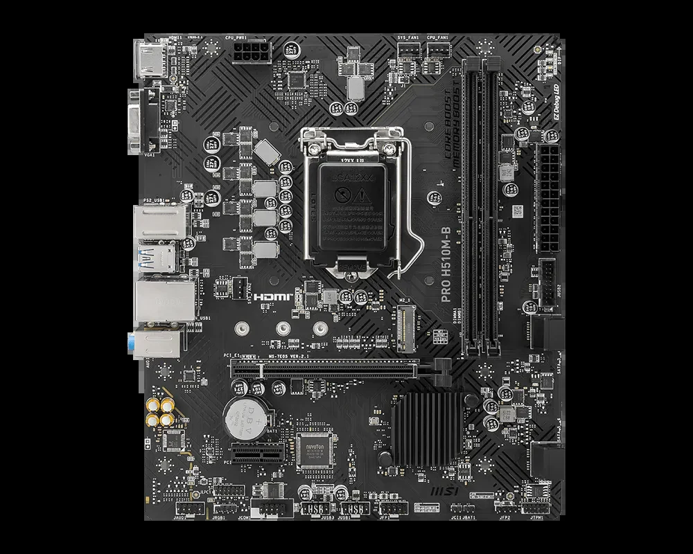 Mainboard MSI H510M BOMBER - LGA 1200 - NEW