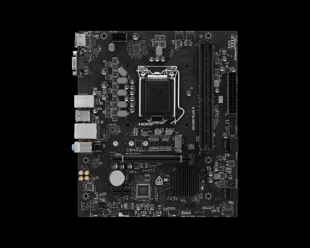 Mainboard MSI H510M PLUS II - LGA 1200 - NEW
