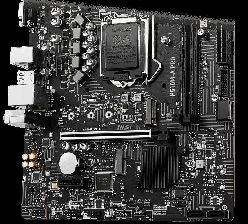Mainboard MSI H510M PLUS V3 - LGA 1200 - NEW