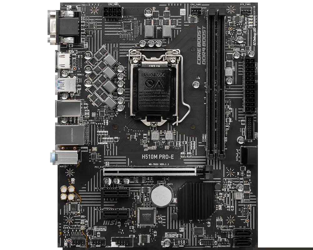 Mainboard MSI H510M PRO-E - LGA 1200 - NEW