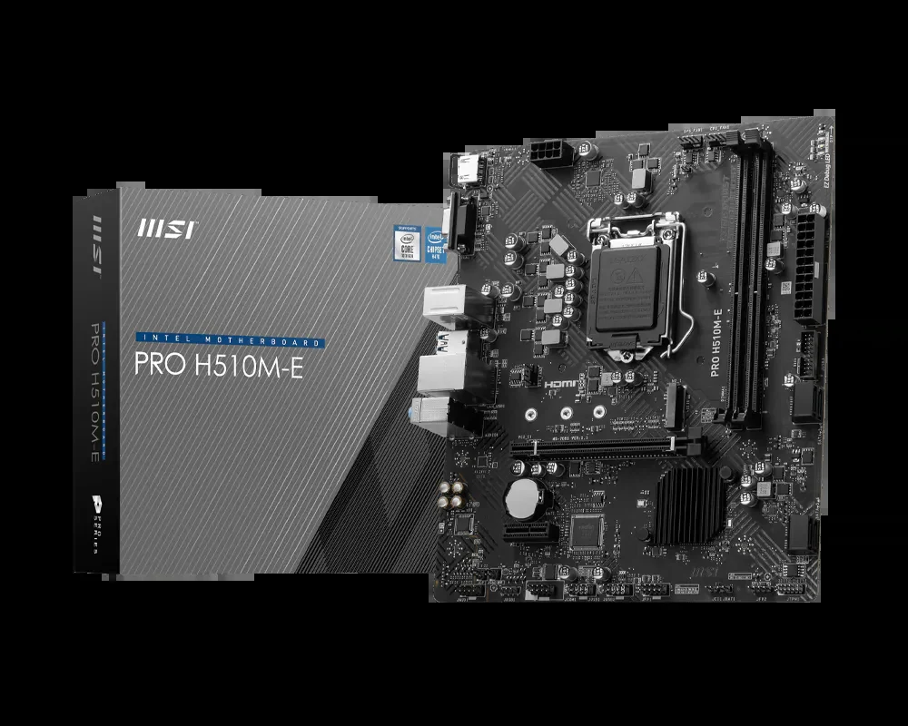 Mainboard MSI H510M PRO-E - LGA 1200 - NEW