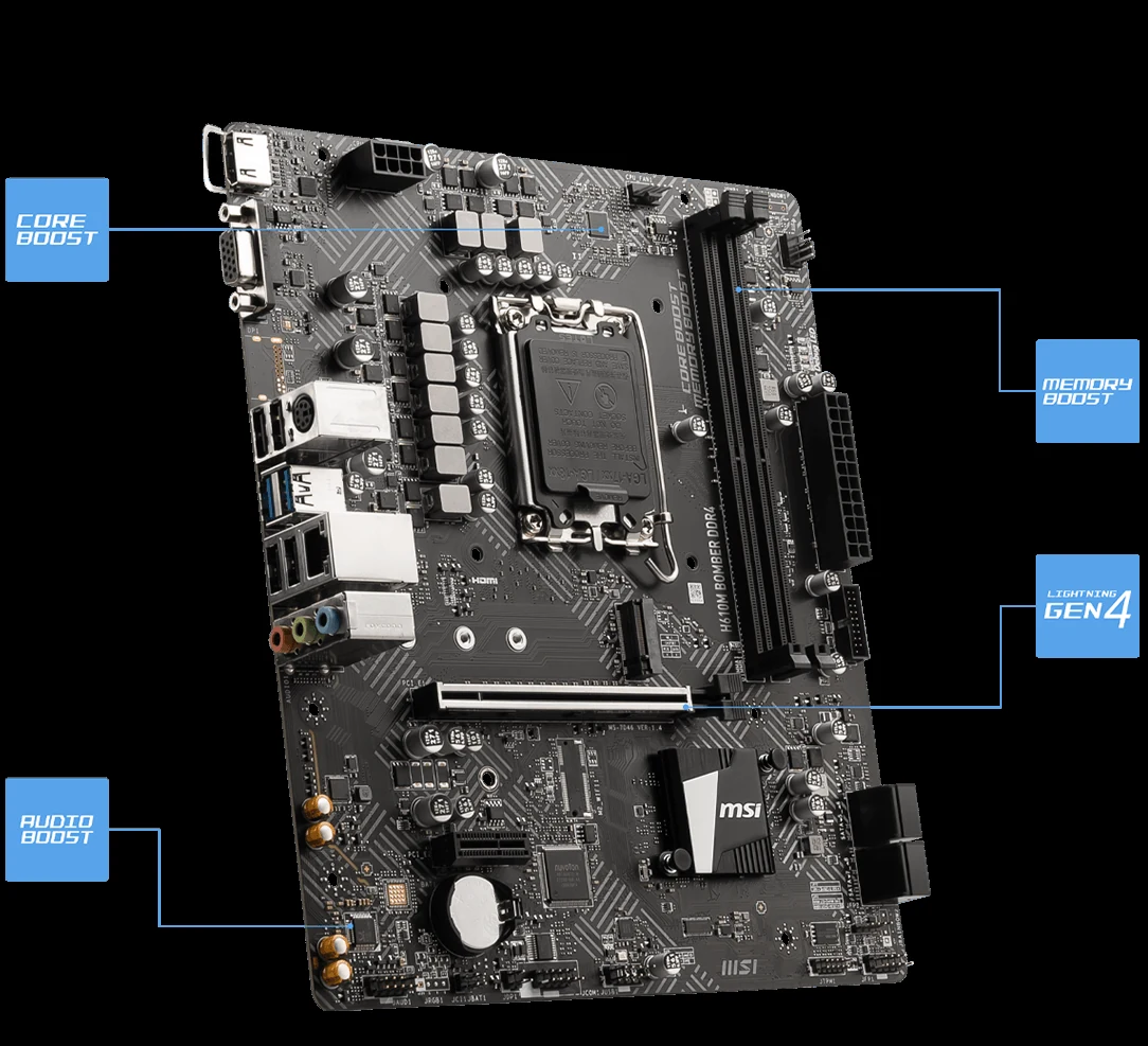 THPC VP 8 | I3 12100 + iGPU + 8GB RAM + SSD 256GB