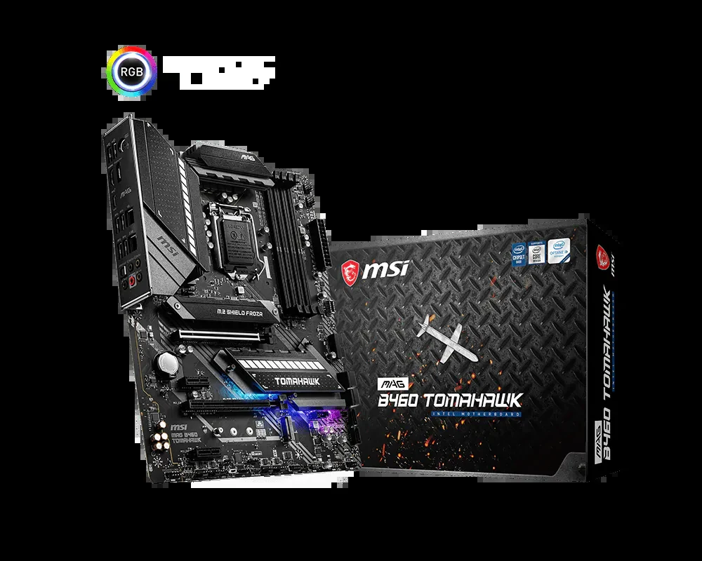 Mainboard MSI MAG B460 TOMAHAWK - LGA 1200 - NEW