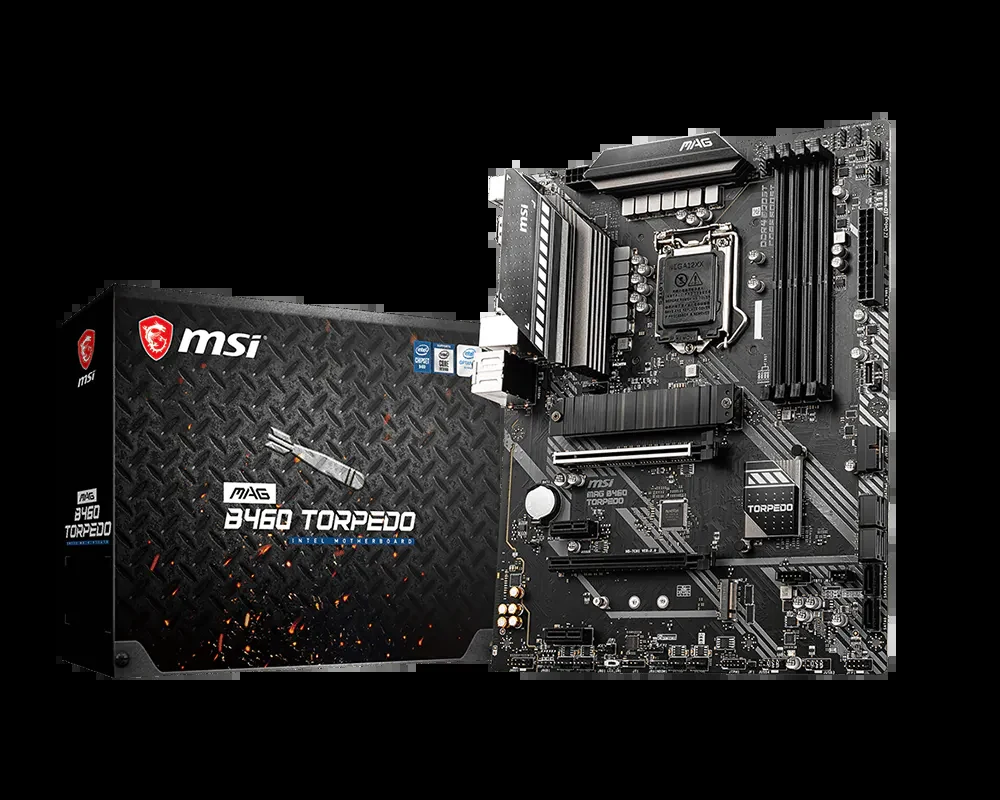 Mainboard MSI MAG B460 TORPEDO - LGA 1200 - NEW
