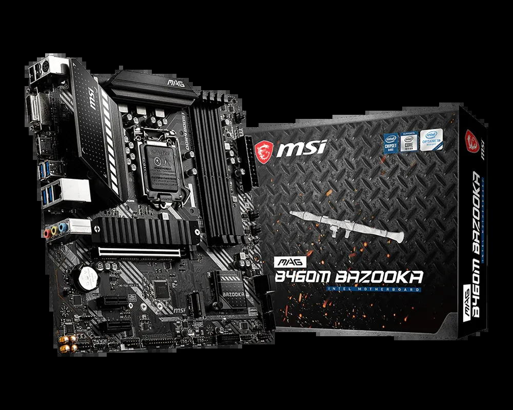 Mainboard MSI MAG B460M BAZOOKA - LGA 1200 - NEW