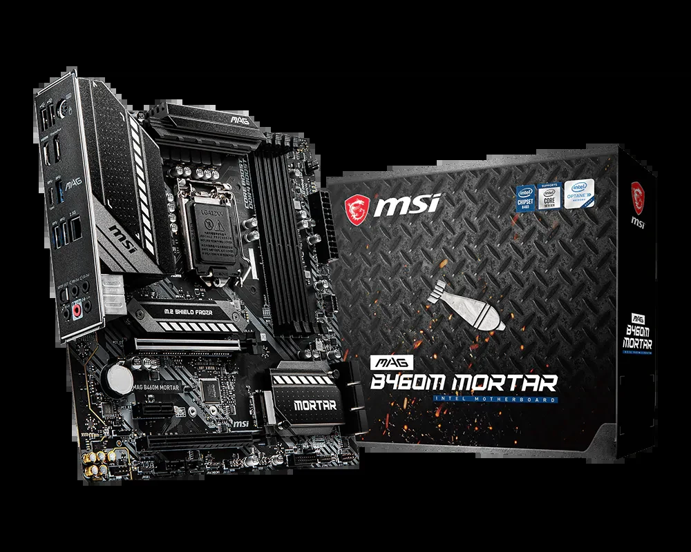 Mainboard MSI MAG B460M MORTAR - LGA 1200 - NEW