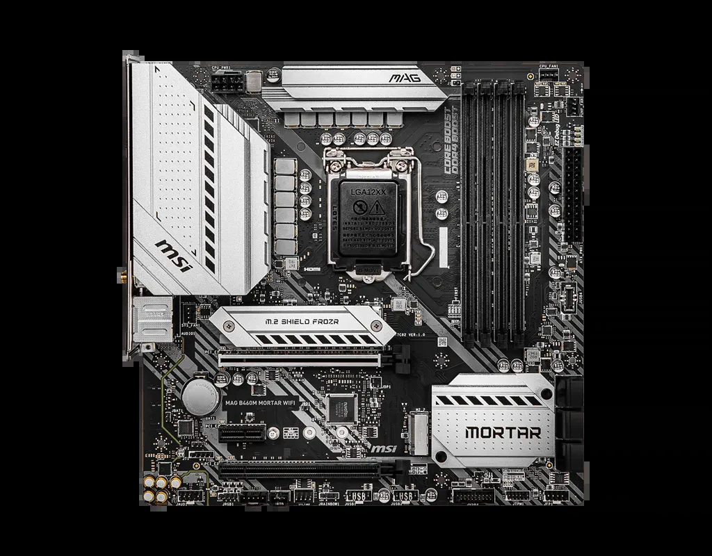 Mainboard MSI MAG B460M MORTAR WIFI - LGA 1200 - NEW