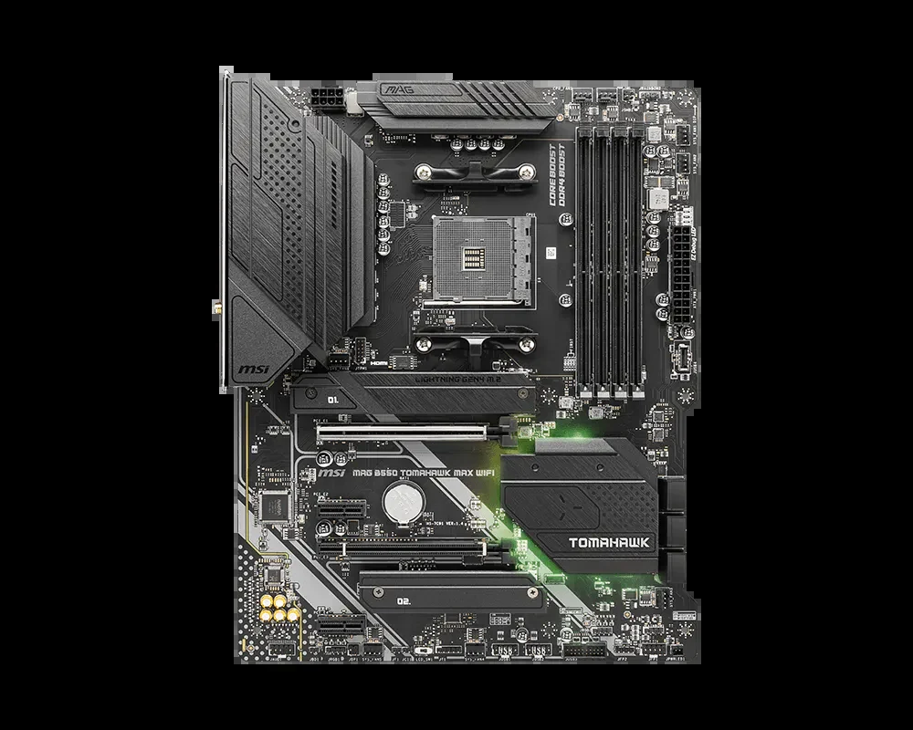 Mainboard MSI MAG B550 TOMAHAWK - 4 Khe RAM DDR4 - AM4 - NEW