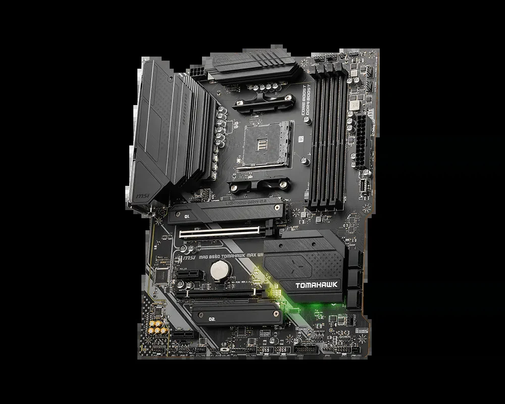 Mainboard MSI MAG B550 TOMAHAWK MAX WIFI - 4 Khe RAM DDR4 - AM4 - NEW