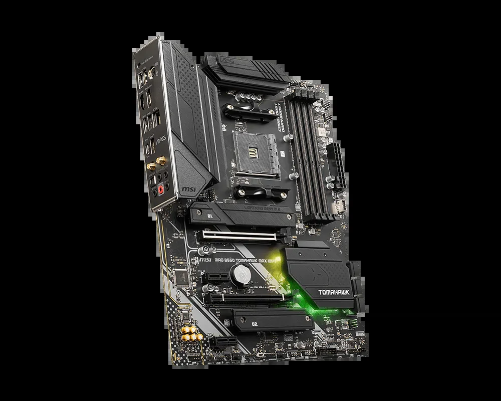 Mainboard MSI MAG B550 TOMAHAWK MAX WIFI - 4 Khe RAM DDR4 - AM4 - NEW
