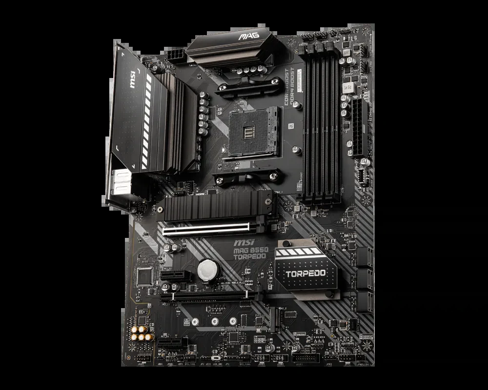 Mainboard MSI MAG B550 TORPEDO - 4 Khe RAM DDR4 - AM4 - NEW