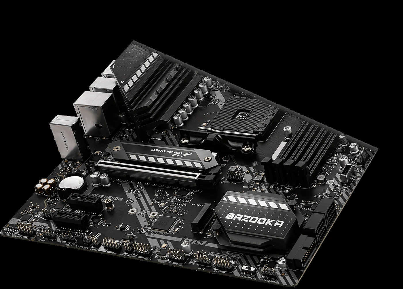 Mainboard MSI MAG B550M BAZOOKA - 4 Khe RAM DDR4 - AM4 - NEW