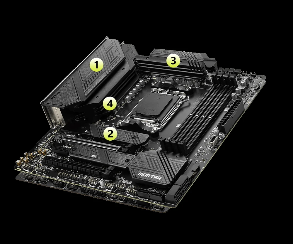 Mainboard MSI MAG B650M MORTAR DDR5 - NEW