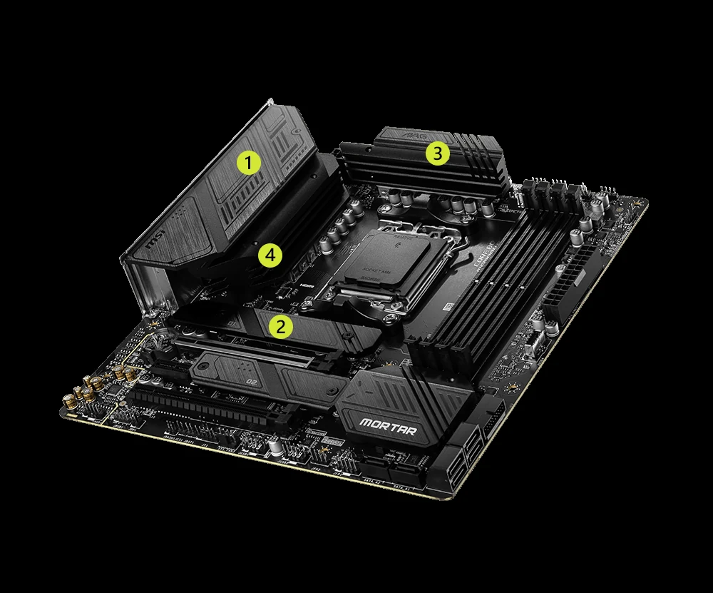 Mainboard MSI MAG B650M MORTAR WIFI DDR5 - NEW