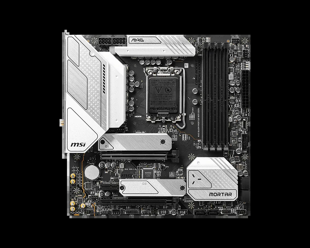 Mainboard MSI MAG B660M Mortar WiFi DDR4 - 4 Khe RAM DDR4 - LGA 1700 - NEW