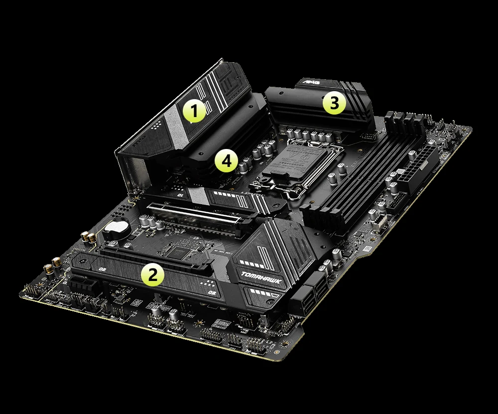 Mainboard MSI MAG B760 TOMAHAWK WIFI DDR4 NEW
