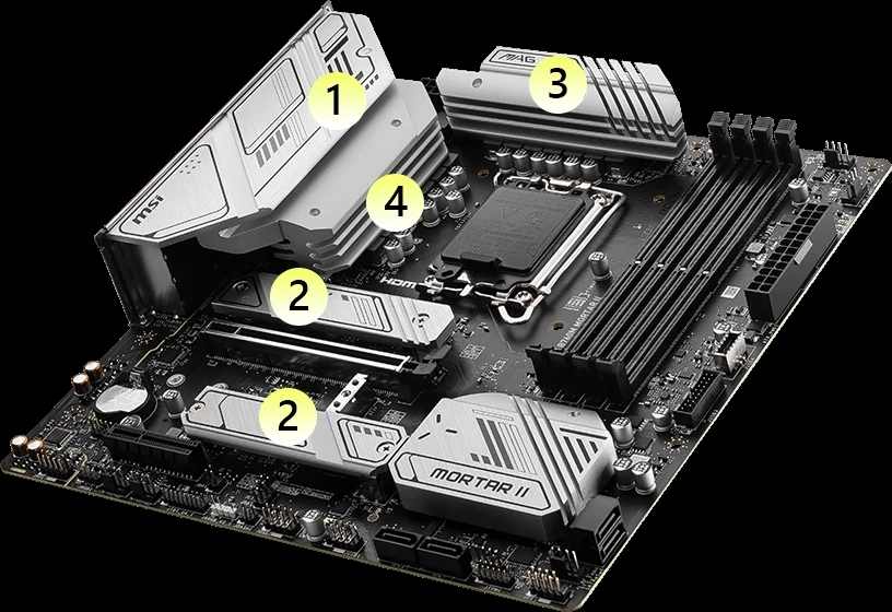 Mainboard MSI MAG B760M MORTAR NEW
