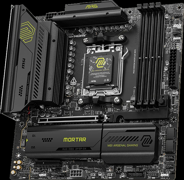 Mainboard MSI MAG B850M MORTAR WIFI - 4 Khe RAM DDR5 - AM5 - NEW