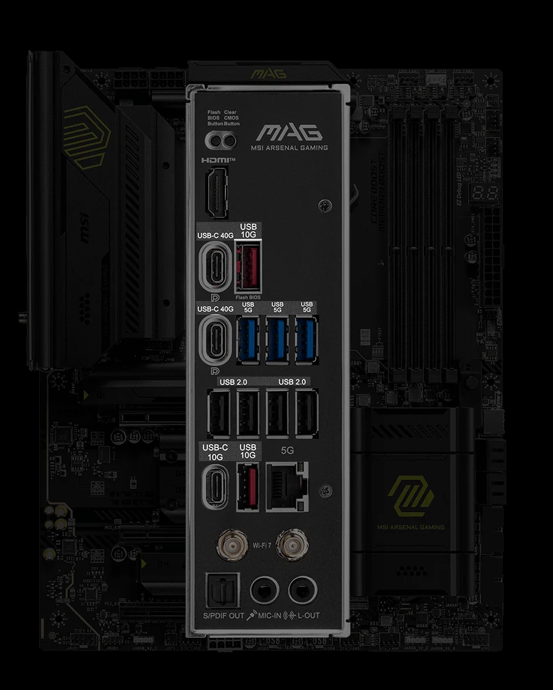 Mainboard MSI MAG X870 TOMAHAWK WIFI - 4 Khe RAM DDR5 - AM5 - NEW
