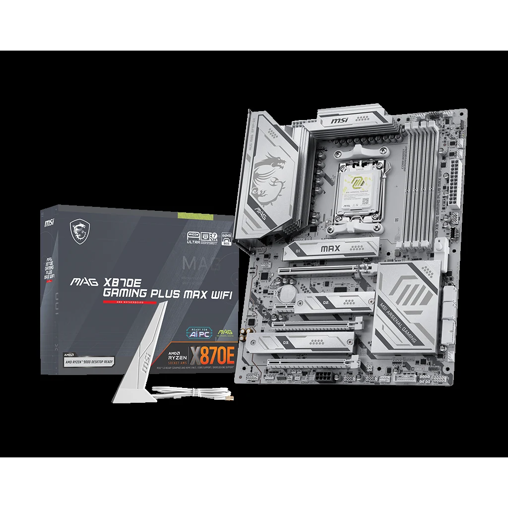 Mainboard MSI MAG X870E GAMING MAX WIFI - 4 Khe RAM DDR5 - AM5 - NEW