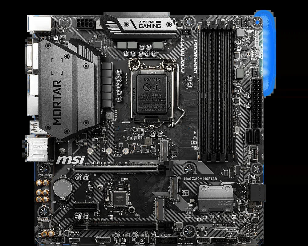 Mainboard MSI MAG Z390M MORTAR - LGA 1151 - NEW