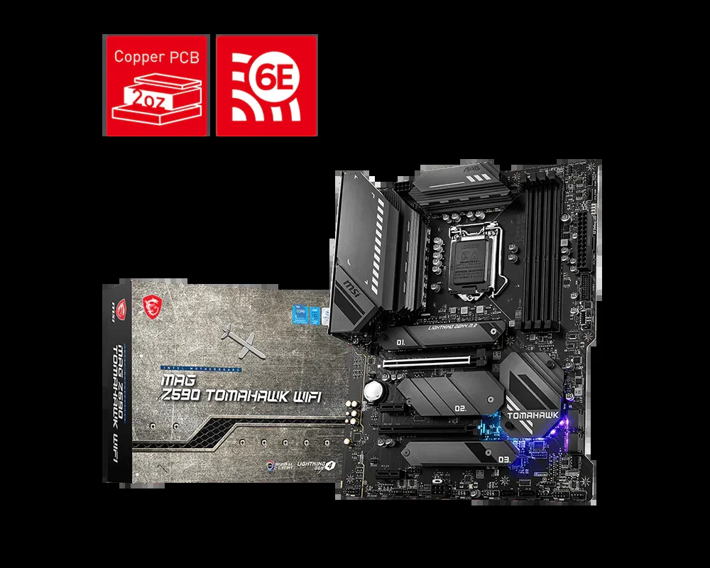 Mainboard MSI MAG Z590 TOMAHAWK WIFI - LGA 1200 - NEW